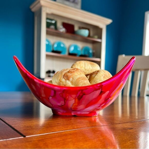 HANDCRAFTED Porcelain Serving Bowl/Platter - Picture 9 of 13